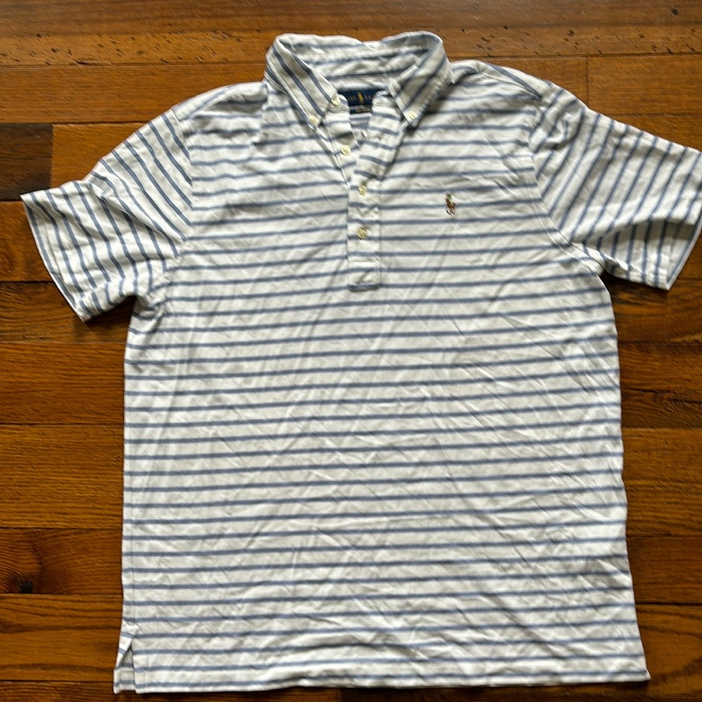 Ralph Lauren Knit Short Sleeve Oxford